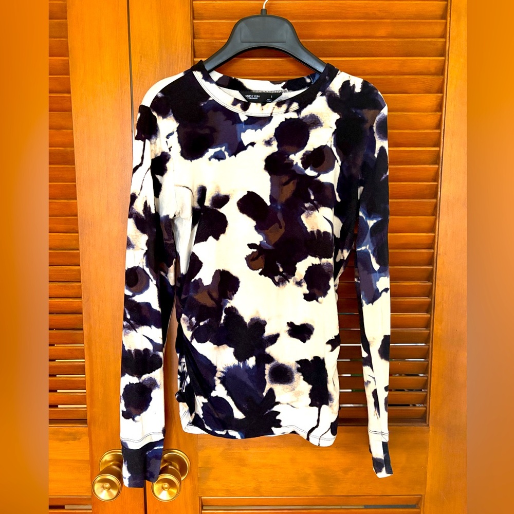 Vera Wang Inkblot Top